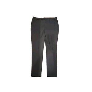 Peace of Cloth Pants Mid-rise Tapered Leg Brown Stretch Made In USA Women's 12